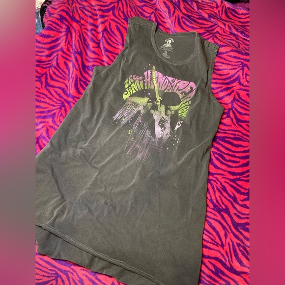 The Jimi Hendrix experience gray T-shirt dress - Picture 5 of 9